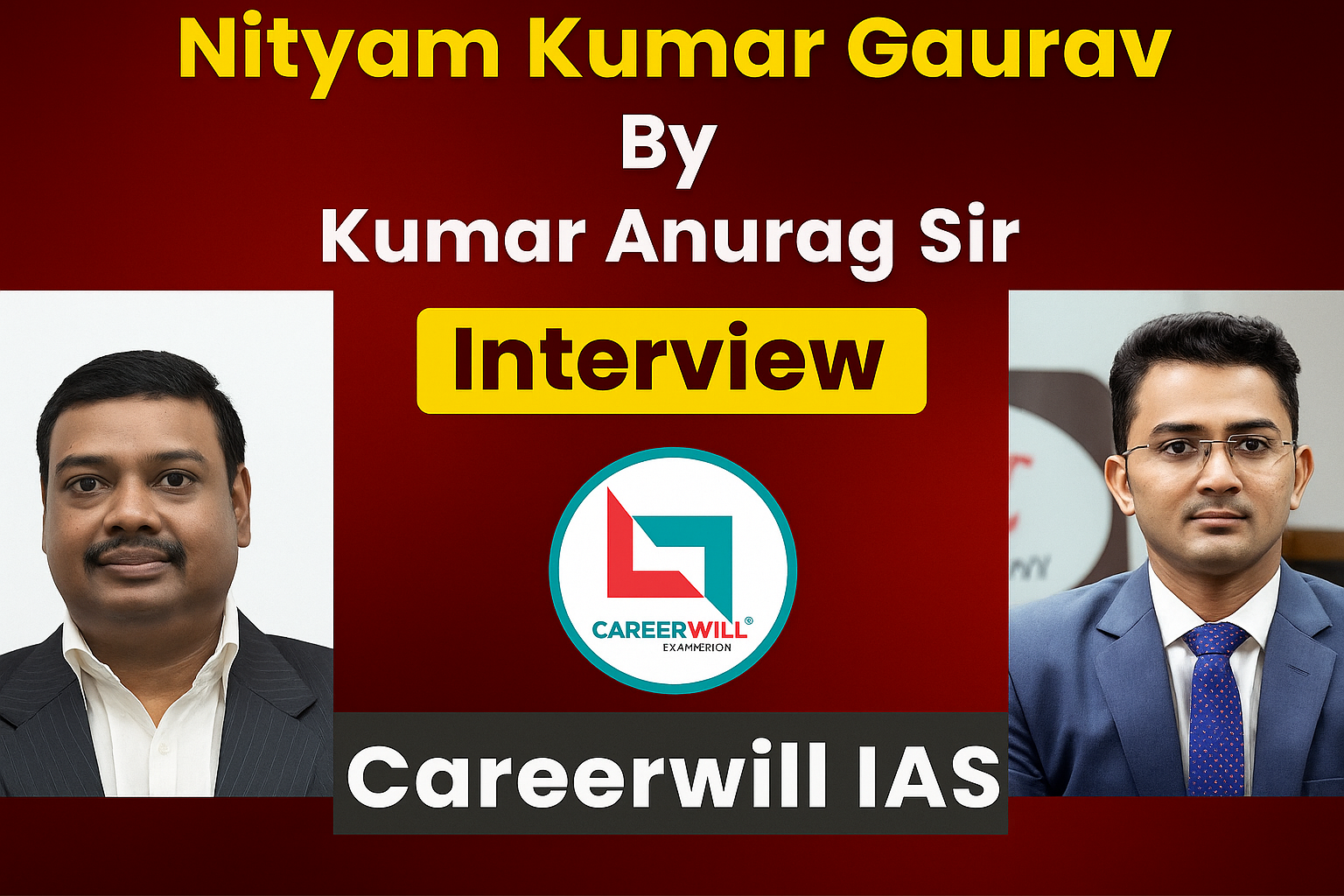 🎤 𝗜𝗡𝗧𝗘𝗥𝗩𝗜𝗘𝗪 𝗪𝗜𝗧𝗛 𝗖𝗔𝗥𝗘𝗘𝗥𝗪𝗜𝗟𝗟 𝗜𝗔𝗦 𝗔𝗖𝗔𝗗𝗘𝗠𝗬 – A Proud Moment for Sanskar Civil Services! 🎤